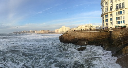 Visite de quartiers de Biarritz Biarritz Bord de mer