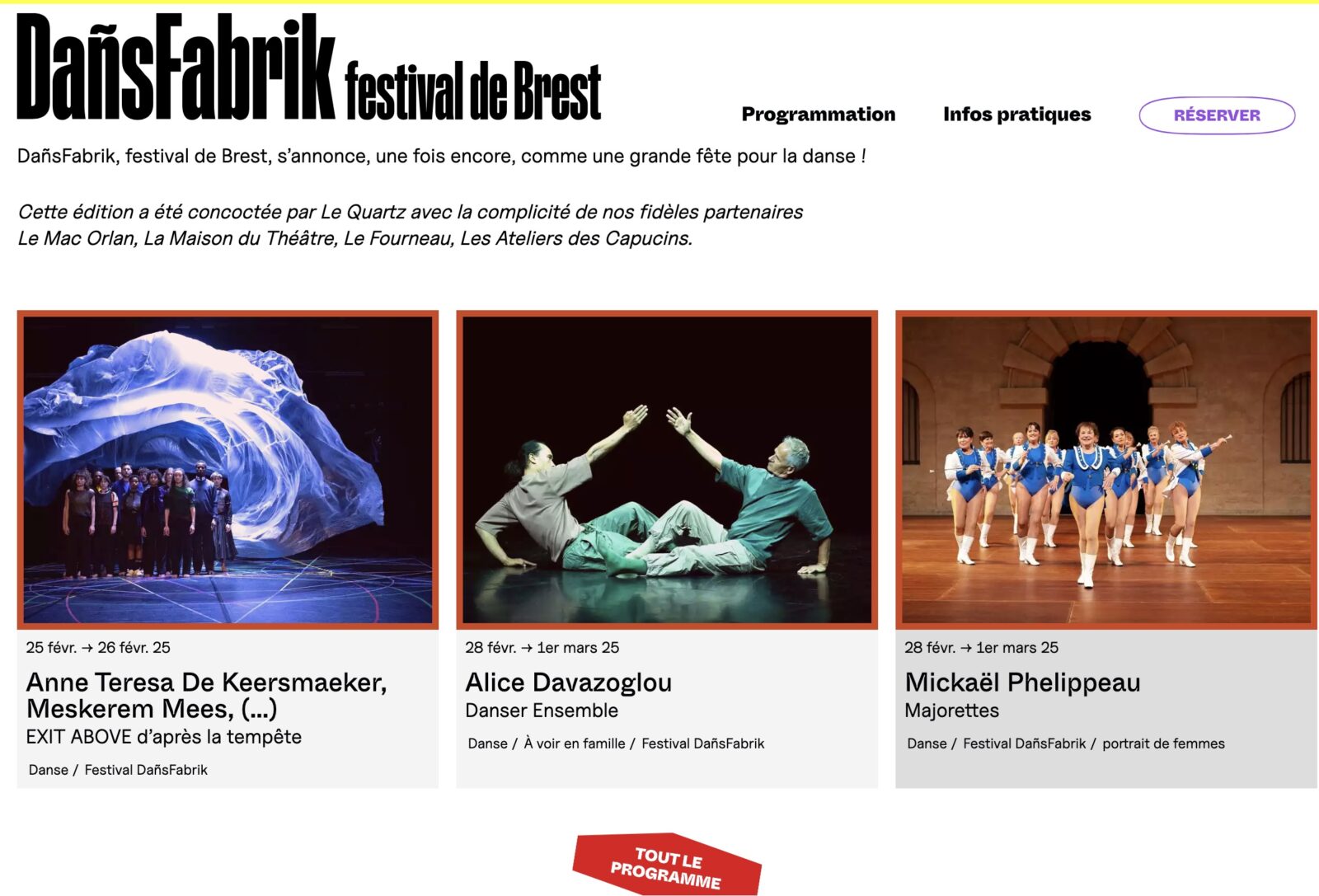 Brest festival DañsFabrik