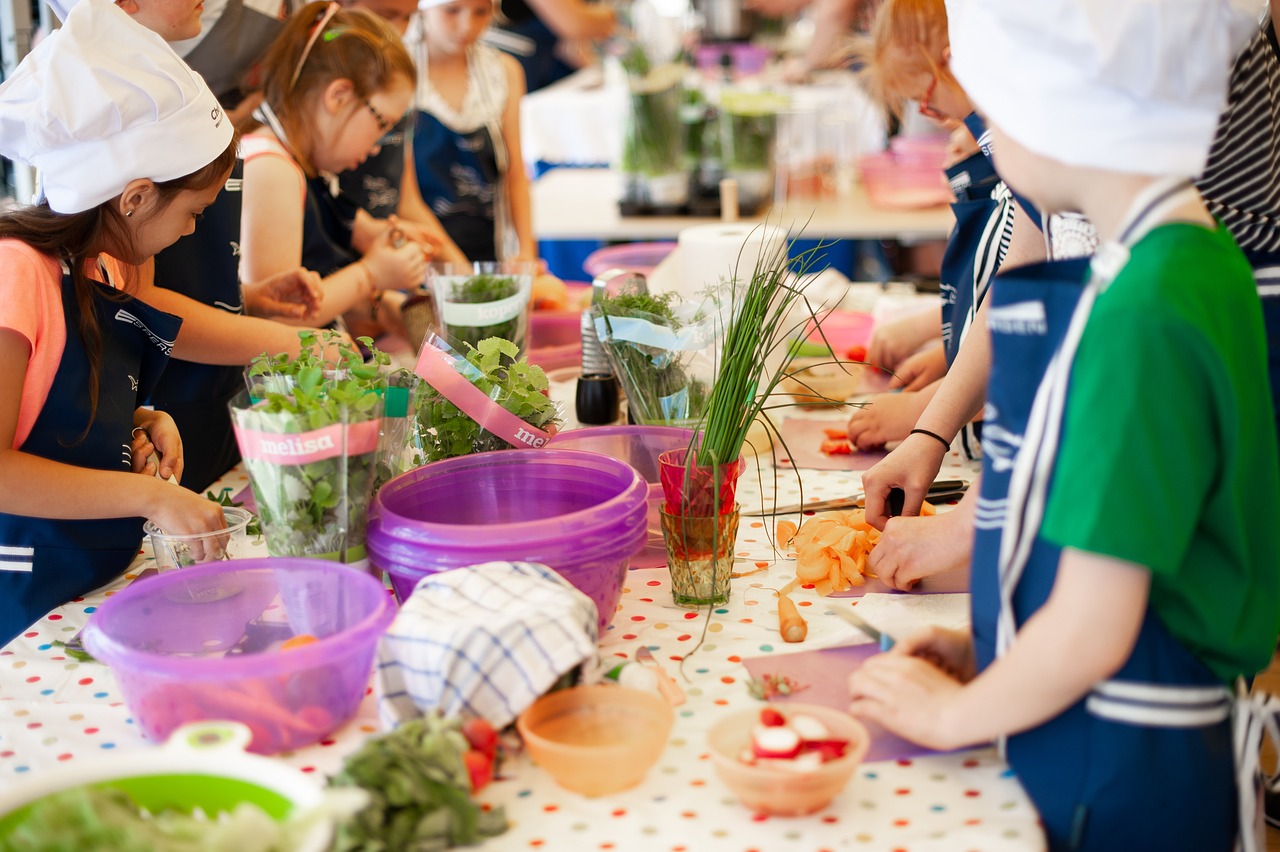 Atelier cuisine et soirée jeux