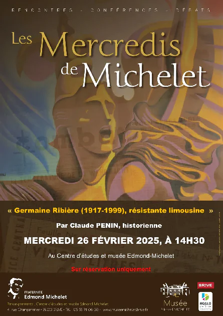 Les Mercredis de Michelet Germaine Ribière (1917-1999)