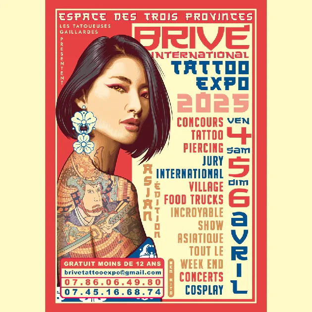 Brive tattoo expo 2025 (Espace des trois provinces)