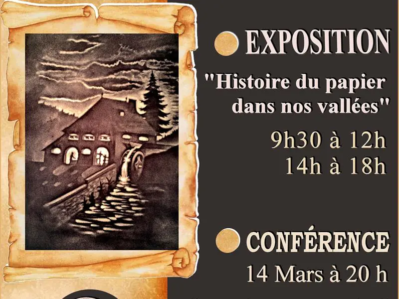 CONFÉRENCE "DES SIÈCLES DE PAPIER"