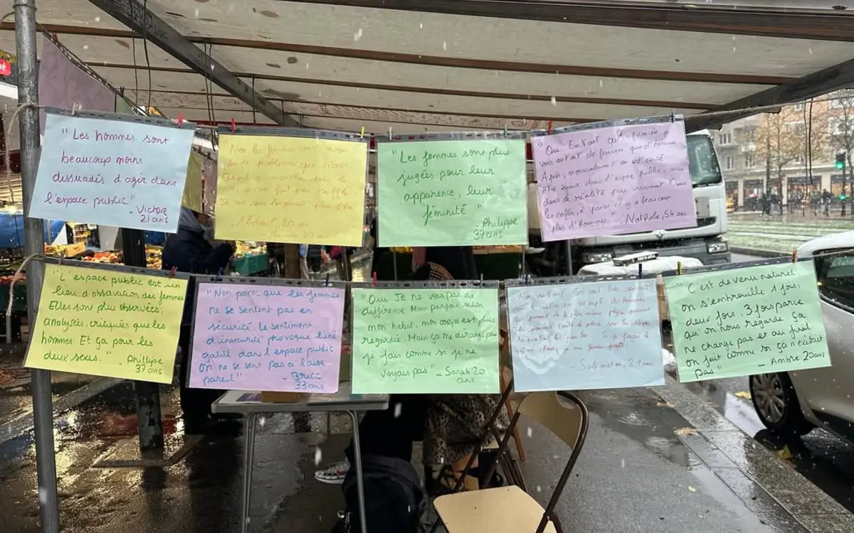 Café-rue sur le marché Brune Marché Brune Paris