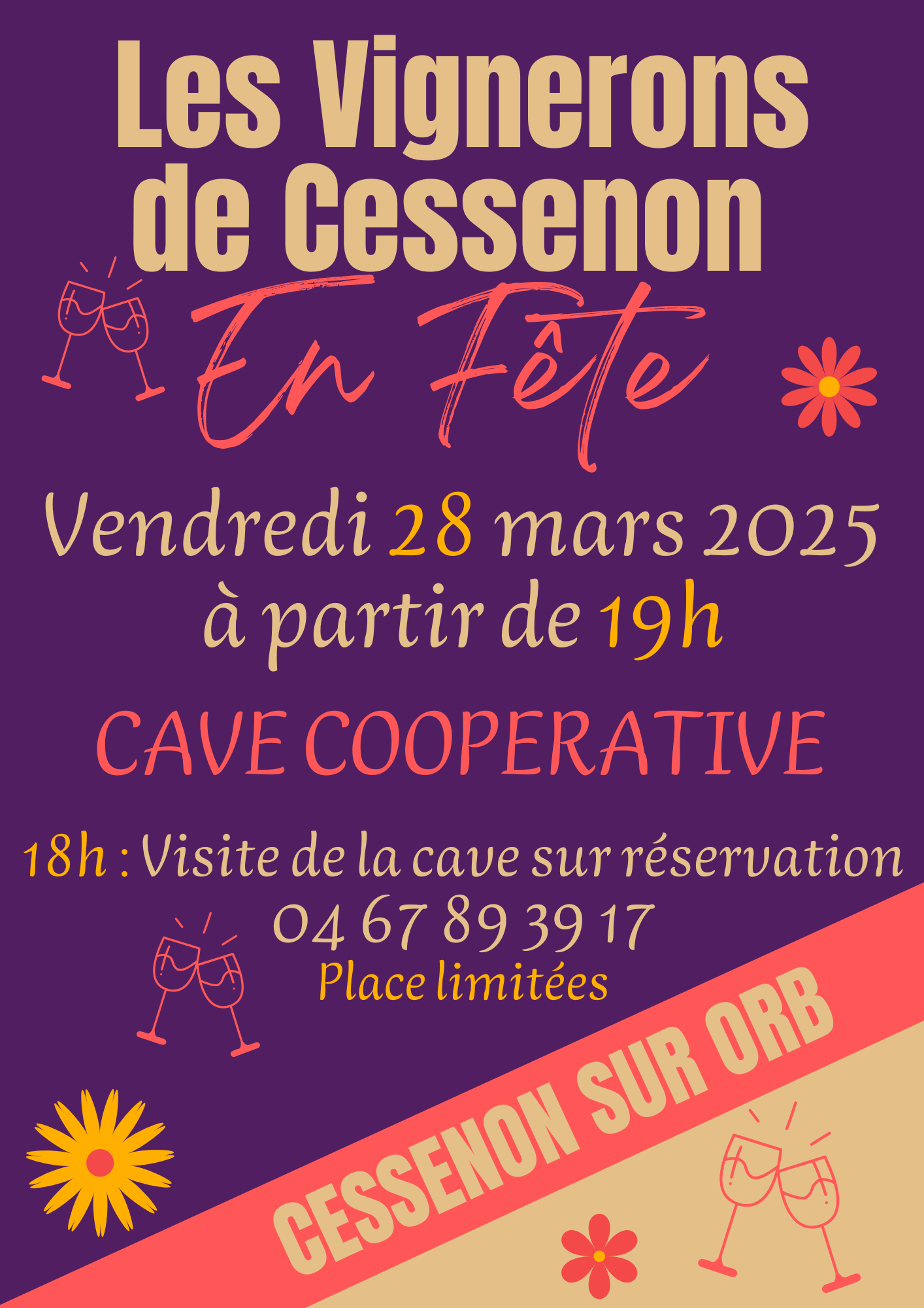 LES VIGNERONS DE CESSENON EN FÊTE