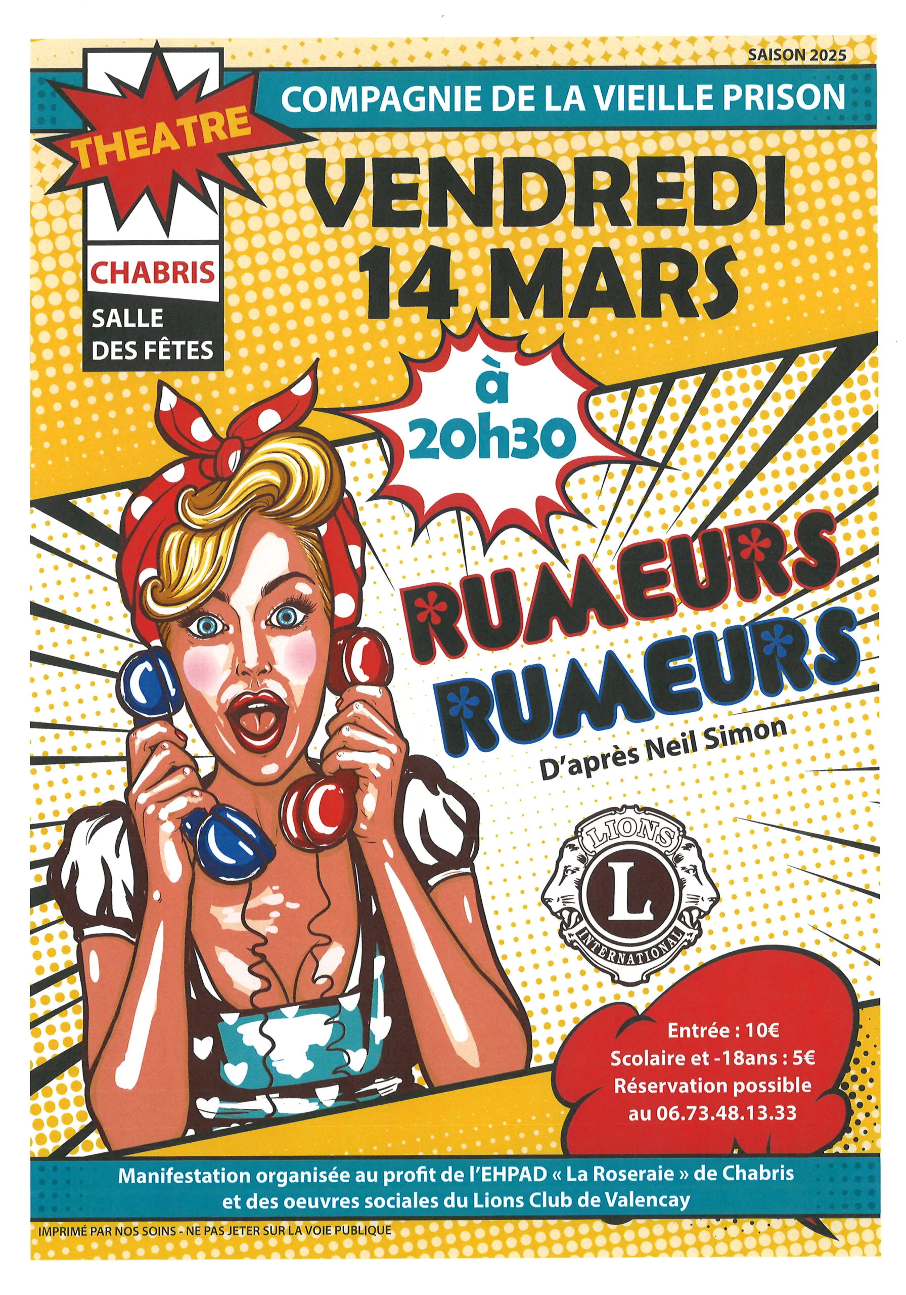 Théâtre "Rumeurs Rumeurs"