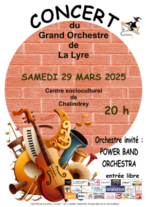 CONCERT DU GRAND ORCHESTRE DE LA LYRE