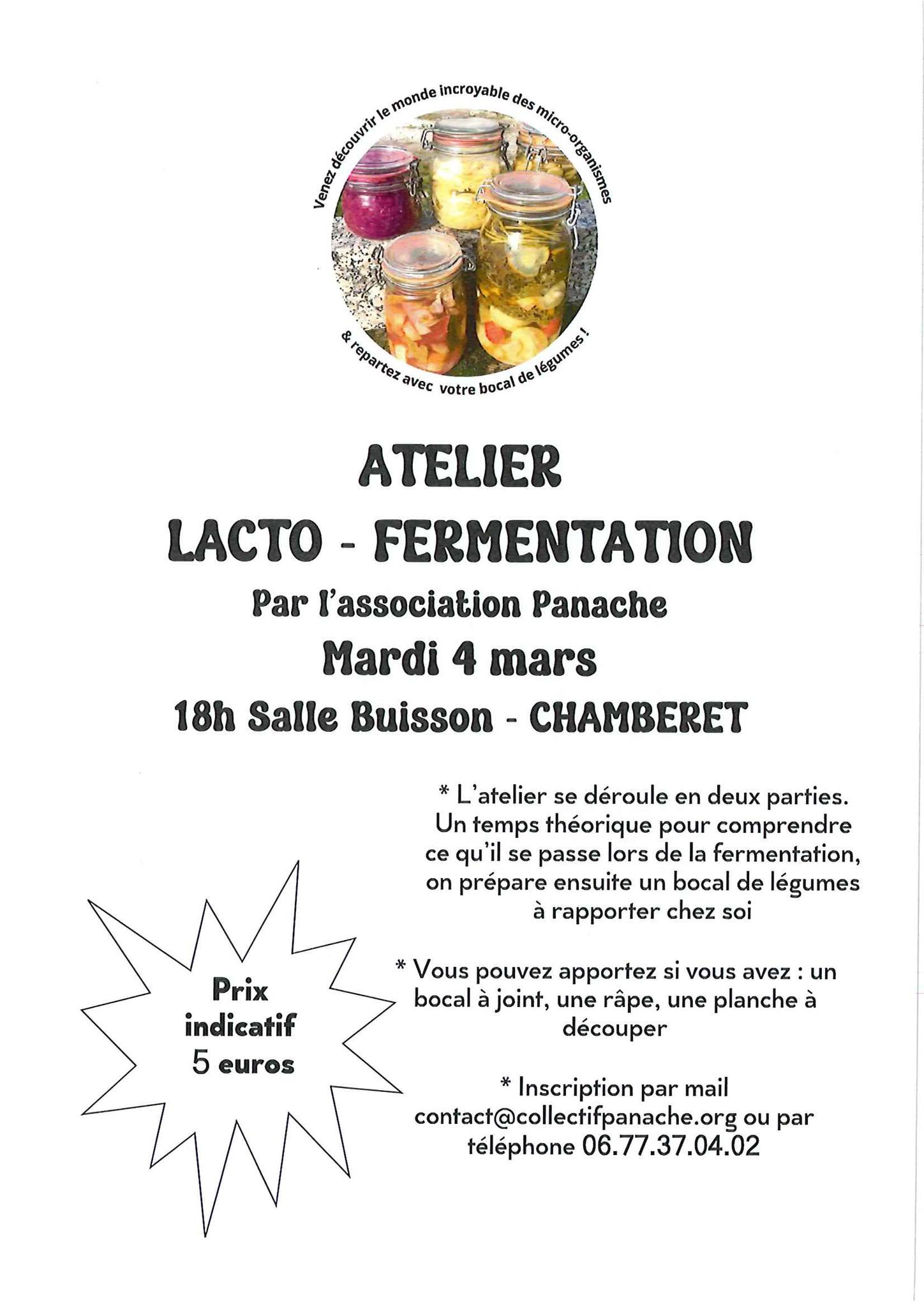 Atelier Lacto Fermentation