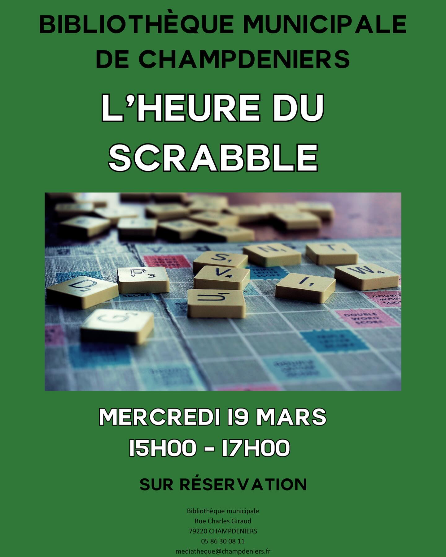 L'heure du scrabble