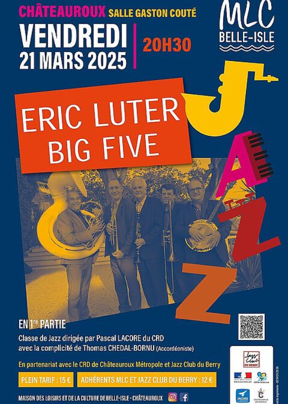 Concert jazz Eric Luter big five