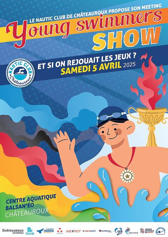 3e édition du Meeting Châteauroux Young Swimmers Show