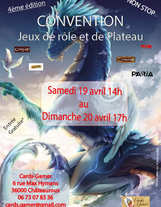 Convention Jeux de rôle et de plateau