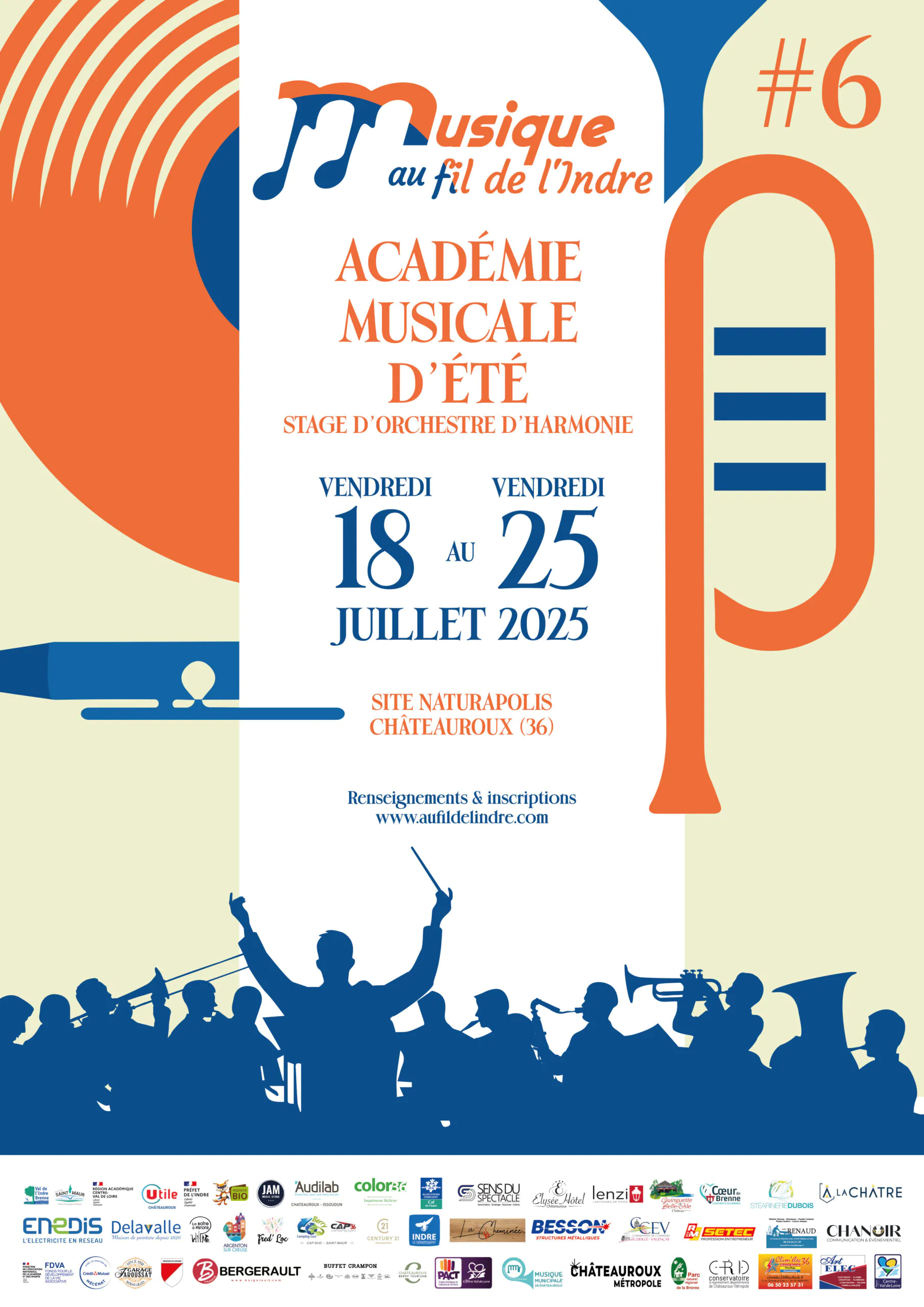 Académie Musicale d'été Festival Musique au fil de l'Indre édition #6