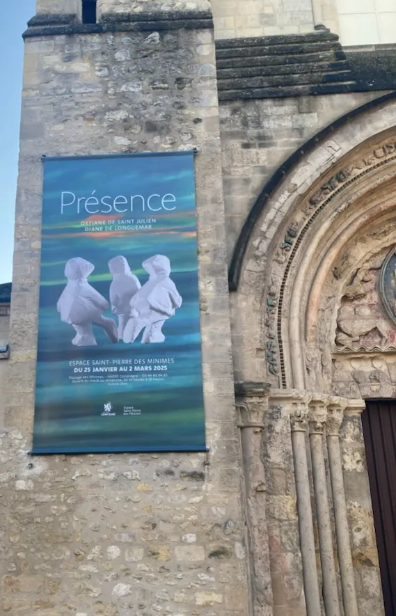 Randonnée en forêt et visite de l'exposition "Présence"