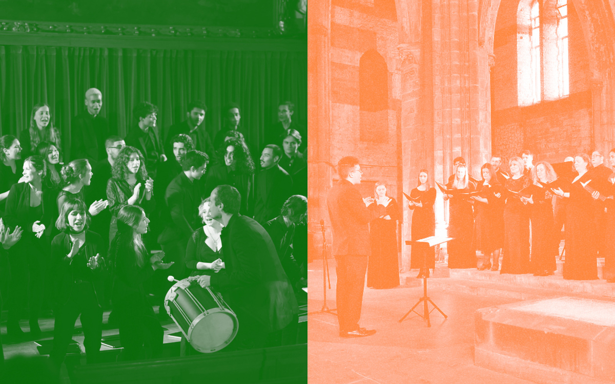 Concert a cappella France-Irlande Église Notre-Dame des Blancs Manteaux Paris