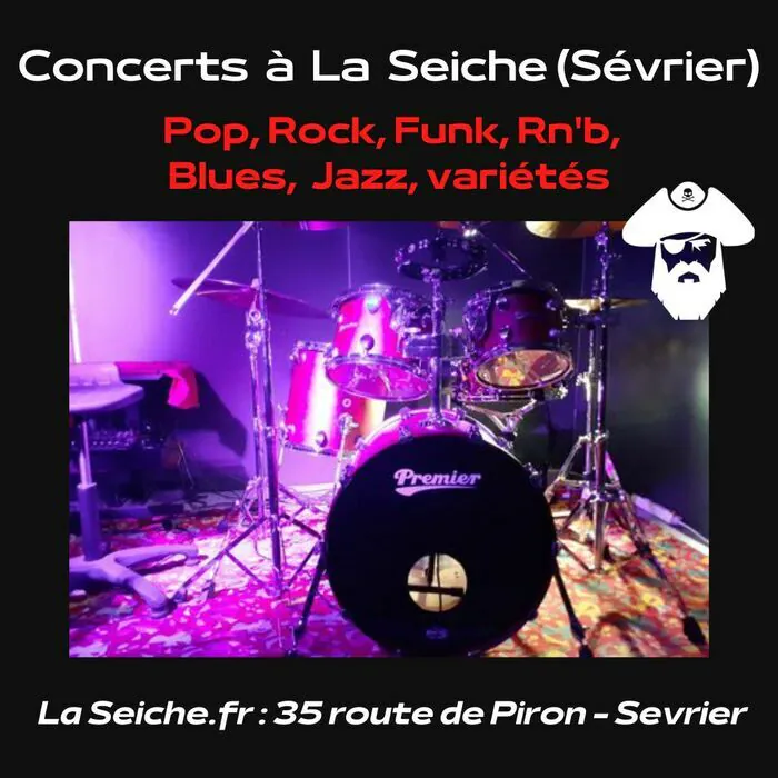 Concerts de la Seiche La Seiche à Sevrier (Près d'Annecy