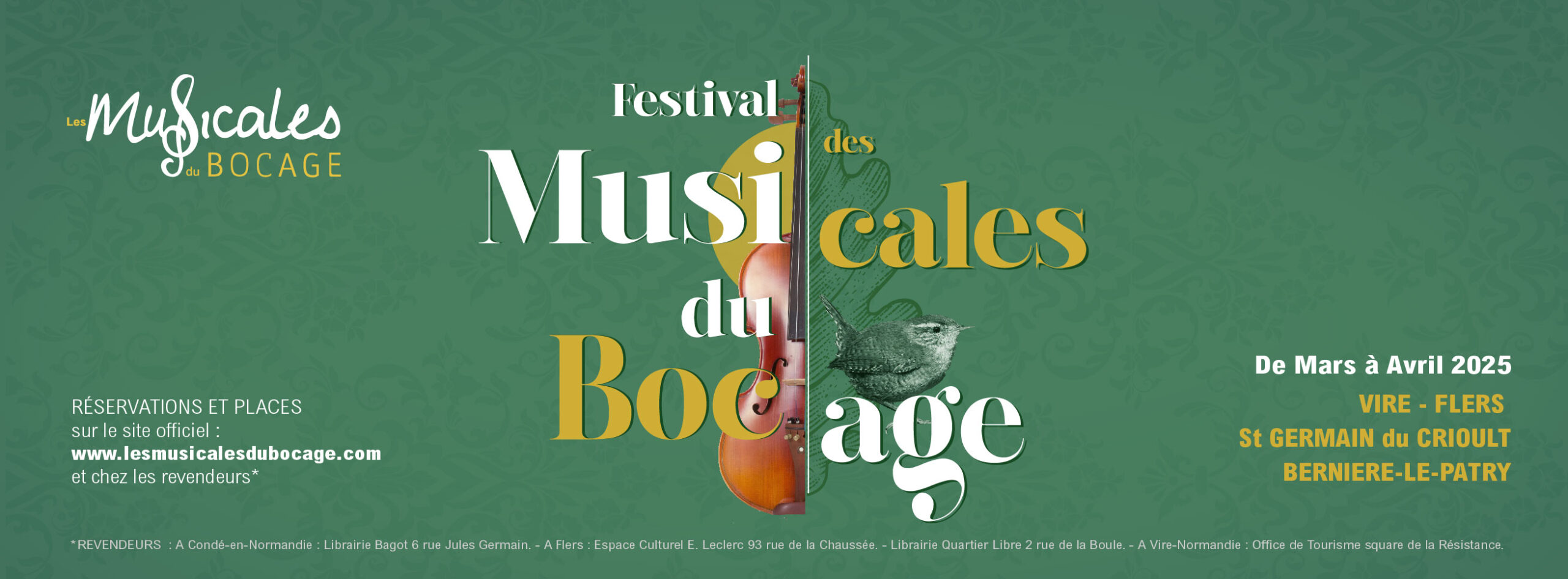 Festival des Musicales du Bocage Quatuor Æolina.