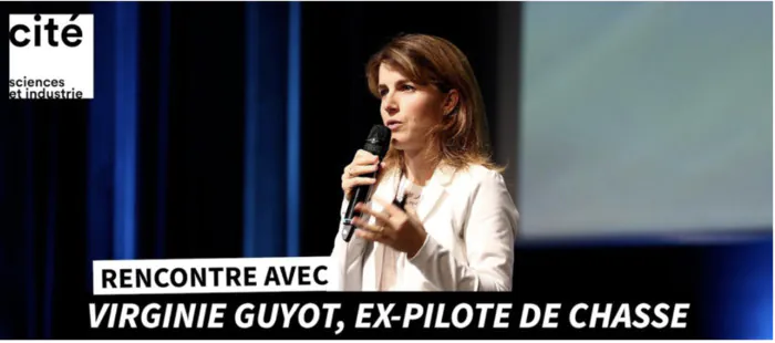 Conférences avec : l’astronaute Sophie Adenot et la pilote de chasse Virginie Guyot Cité des sciences et de l'industrie Paris