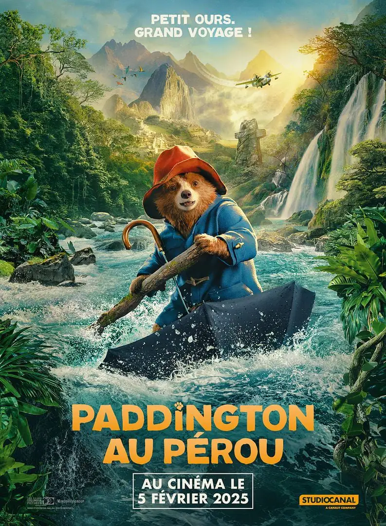 Ciné vacances Paddington au Pérou