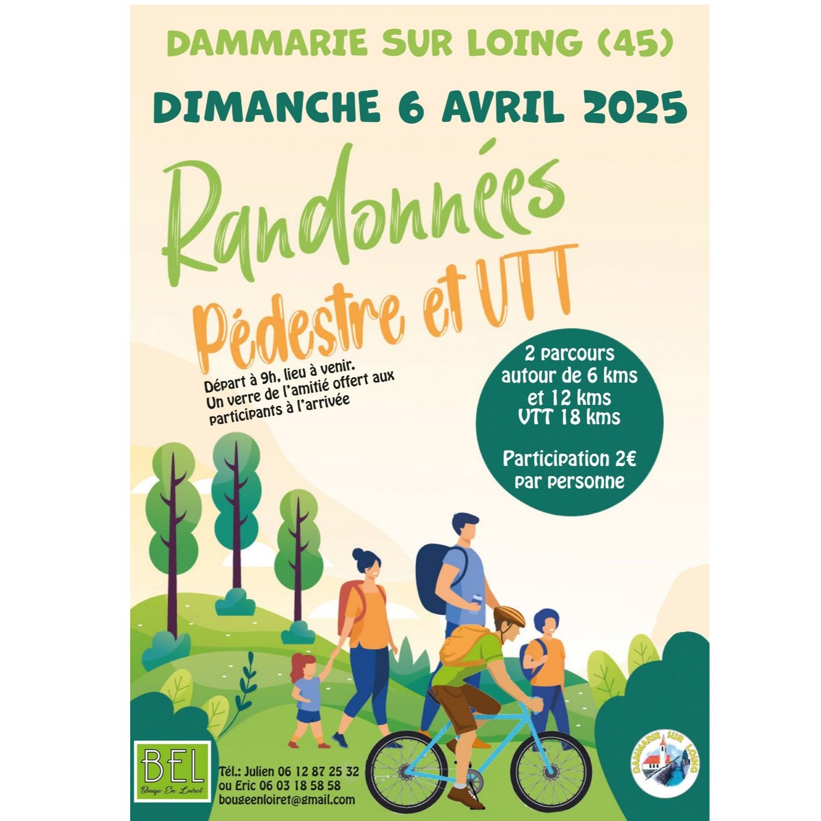 Randonnée découverte pédestre et VTT