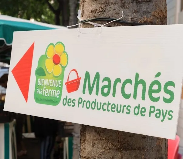 Marché des "Producteurs de Pays" à Dégagnac