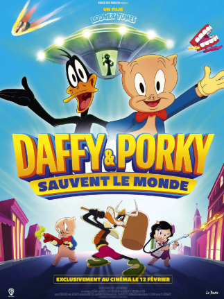 Cinéma Gourette Daffy et Porky sauvent le monde (Looney Tunes)