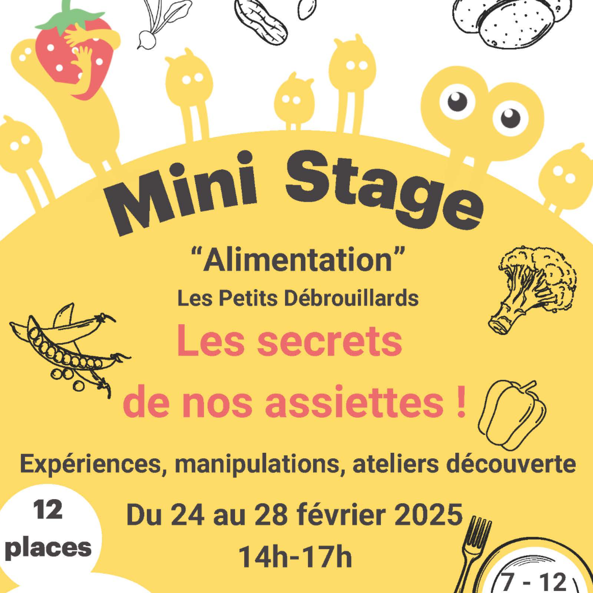 ATELIER MINI STAGE "ALIMENTATION"