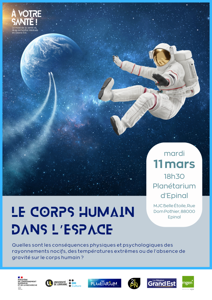 CONFÉRENCE: LE CORPS HUMAIN DANS L'ESPACE