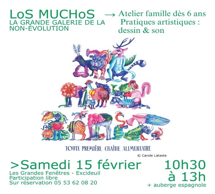 Los Muchos atelier artistique famille