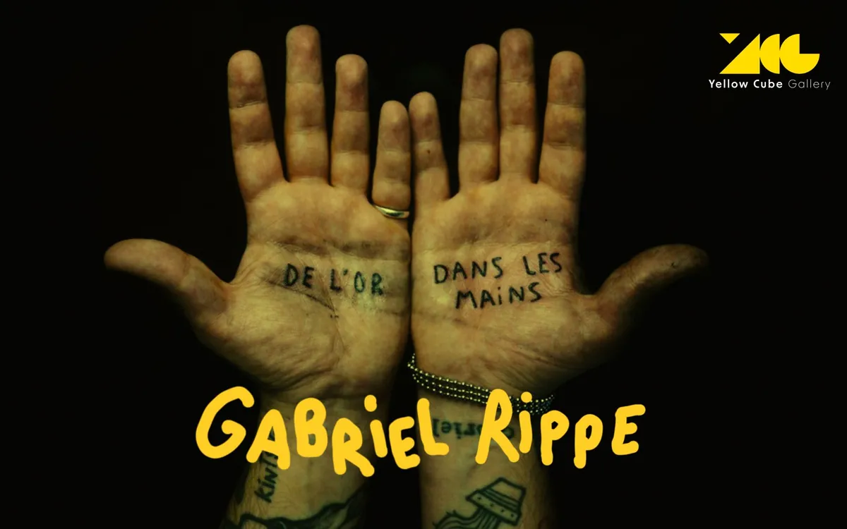 Exposition photographique "De l'or dans les mains" Gabriel Rippe Yellow cube Gallery Paris