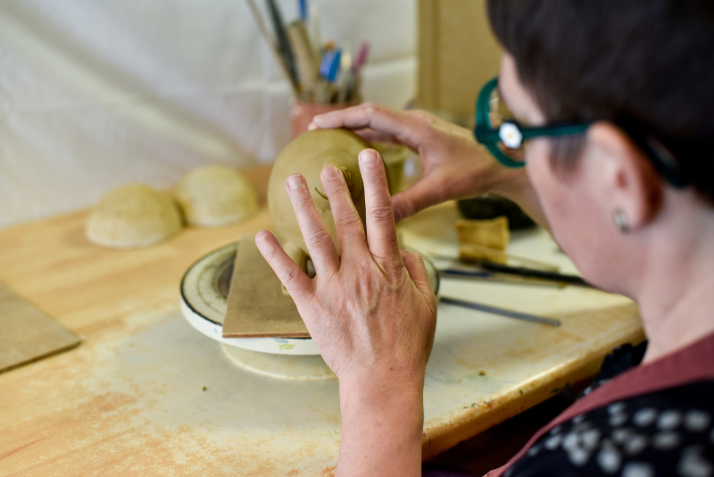 Atelier de modelage au coeur de la matière