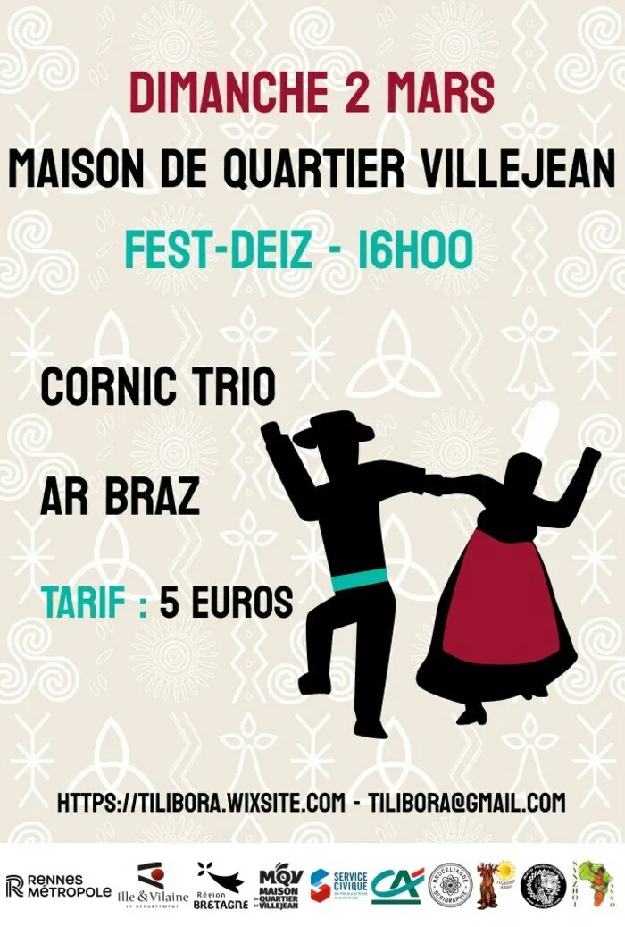 Feist deiz - Cornic Trio Ar Braz Maison de quartier de Villejean Rennes