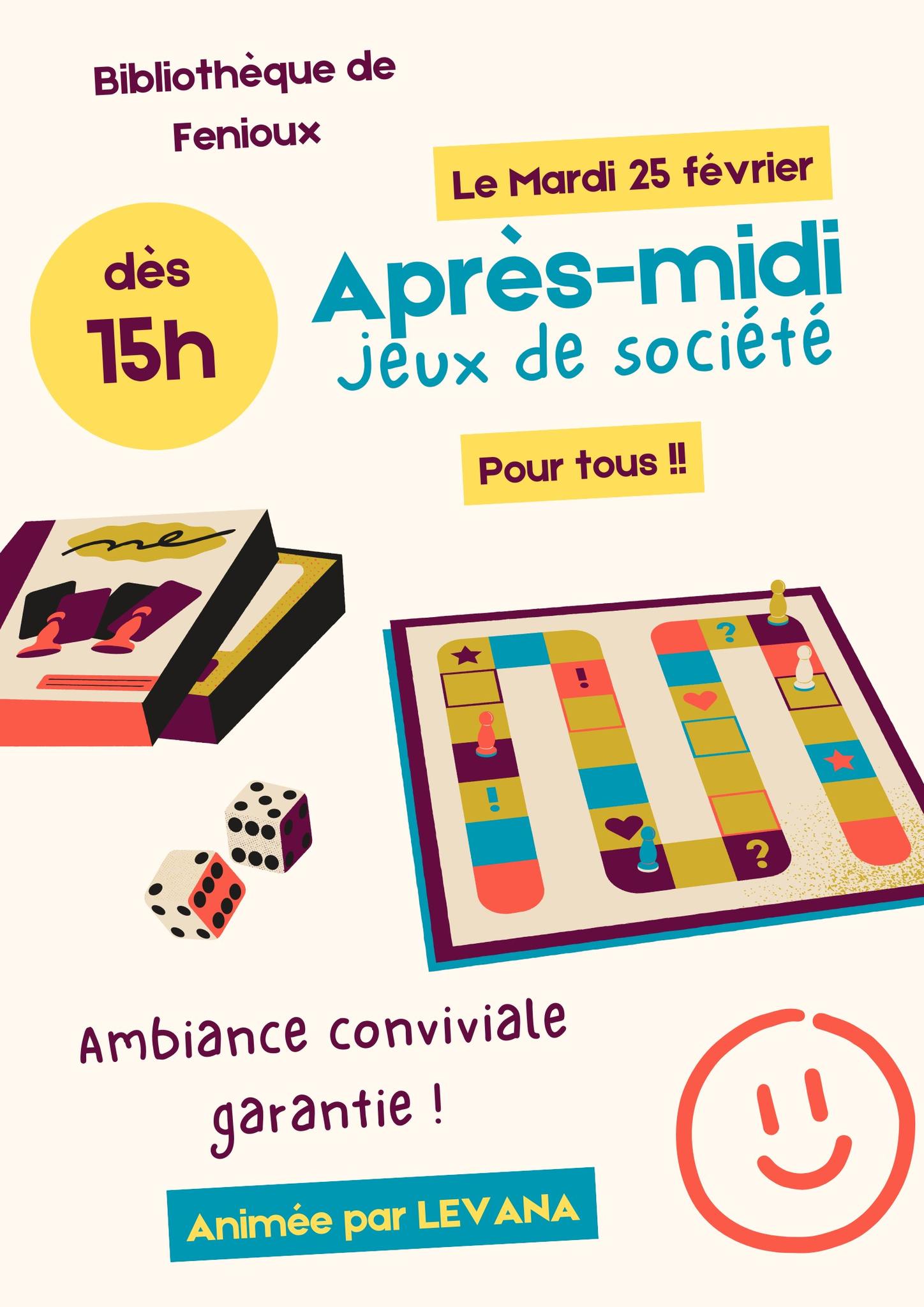 Après-midi jeux de socièté