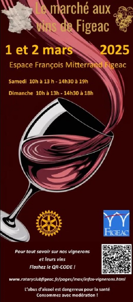 Foire aux vins à Figeac