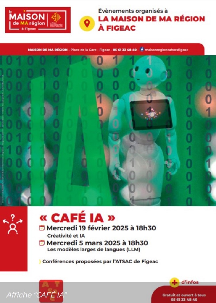 Conférence à Figeac "Café IA