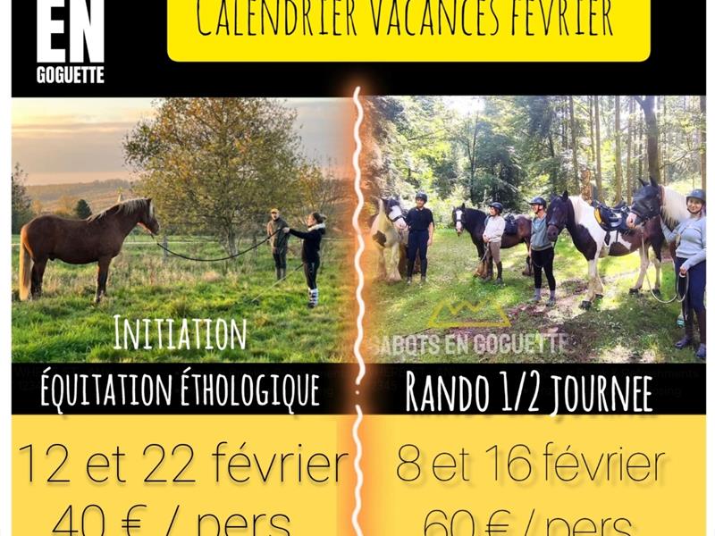 SORTIES SPÉCIALES DES VACANCES DE FÉVRIER