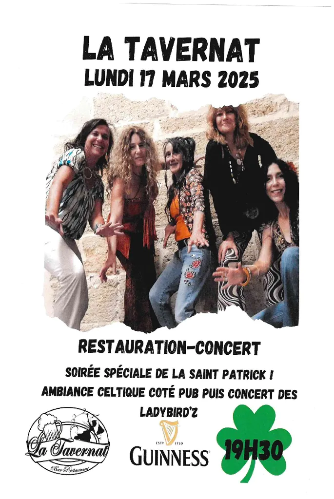 RESTAURATION CONCERT "LES LADYBIRD'Z"