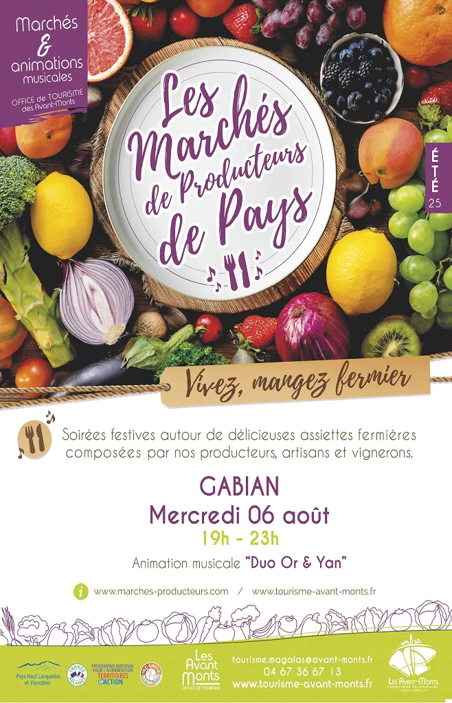 LES MARCHÉS DE PRODUCTEURS DE PAYS