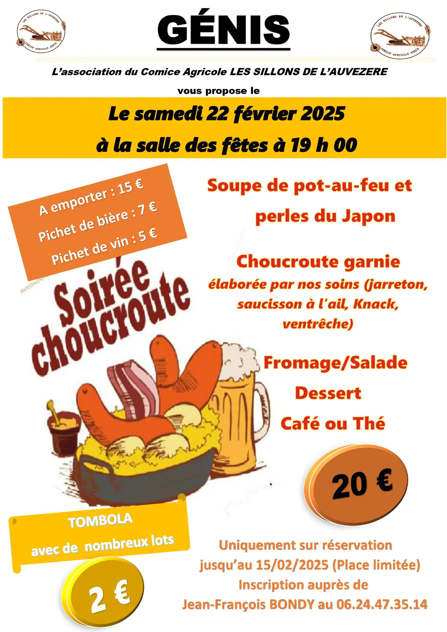 Soirée choucroute