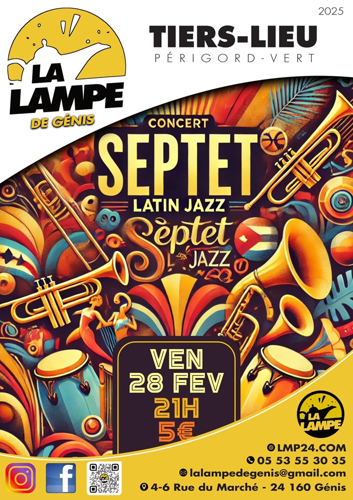 Concert Septet latin jazz