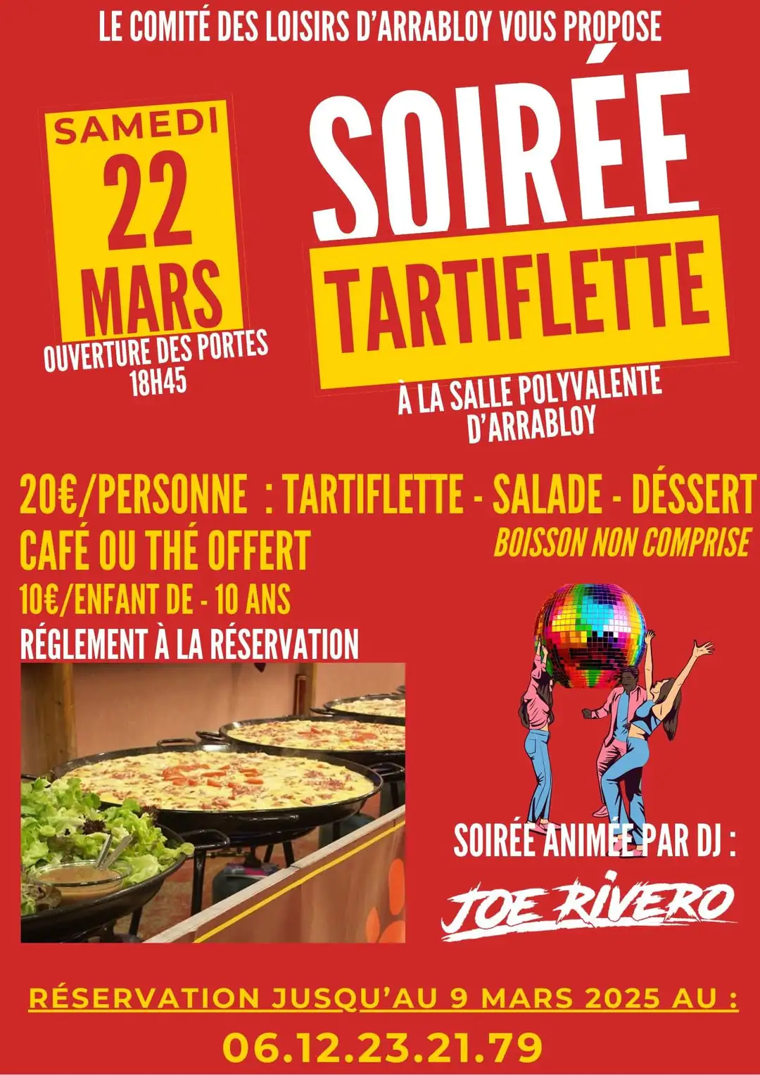 Soirée Tartiflette