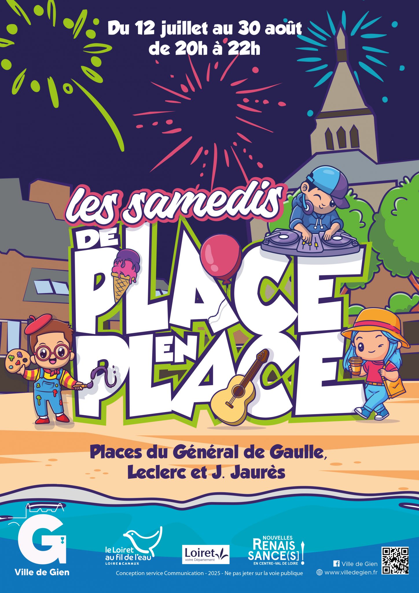 Les samedis de place en place