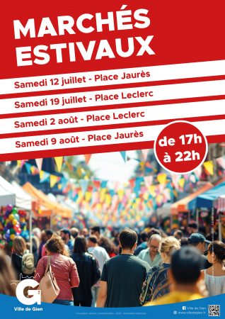 Marchés estivaux de Gien