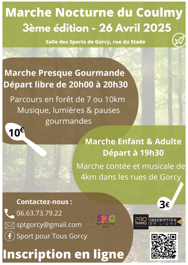 MARCHE NOCTURNE DU COULMY