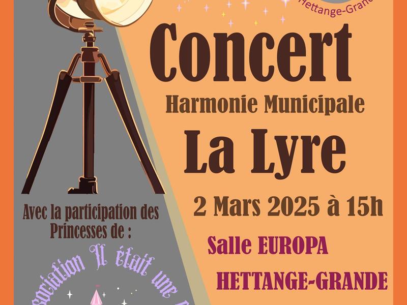 CONCERT HARMONIE MUNICIPALE LA LYRE