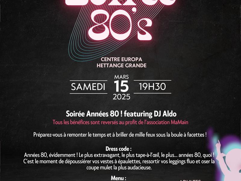 SOIRÉE 80'S