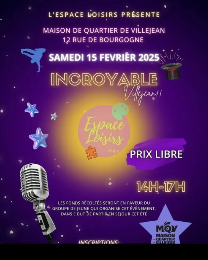 Sortir à Rennes, Incroyable Villejean ! Maison de quartier de Villejean Samedi 15 février, 14h00