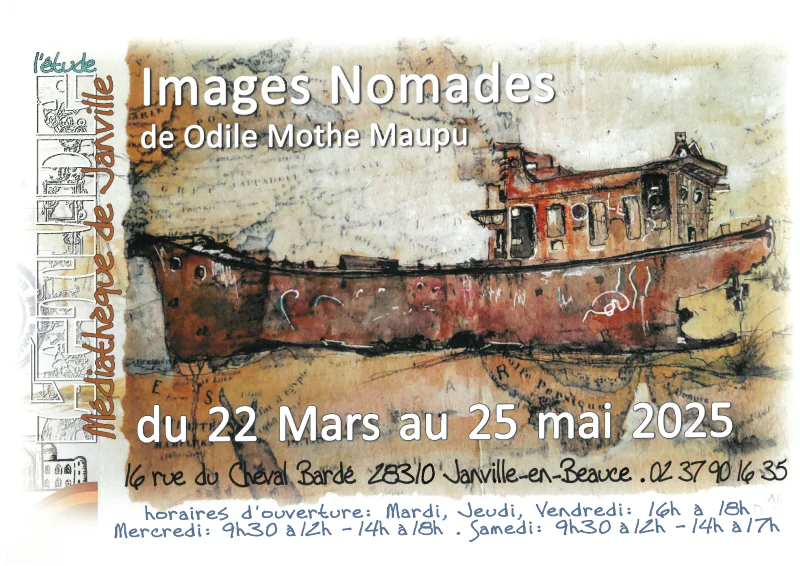 Exposition "Images Nomades" d'Odile Mothe Maupu