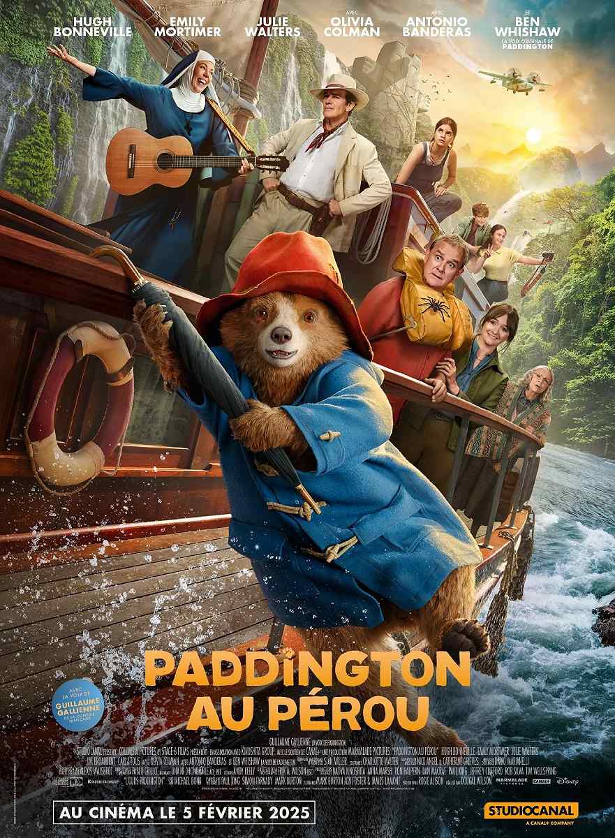 SEANCE DE CINÉMA A L'AUDITOIRE DE JOINVILLE "PADDINGTON AU PÉROU"