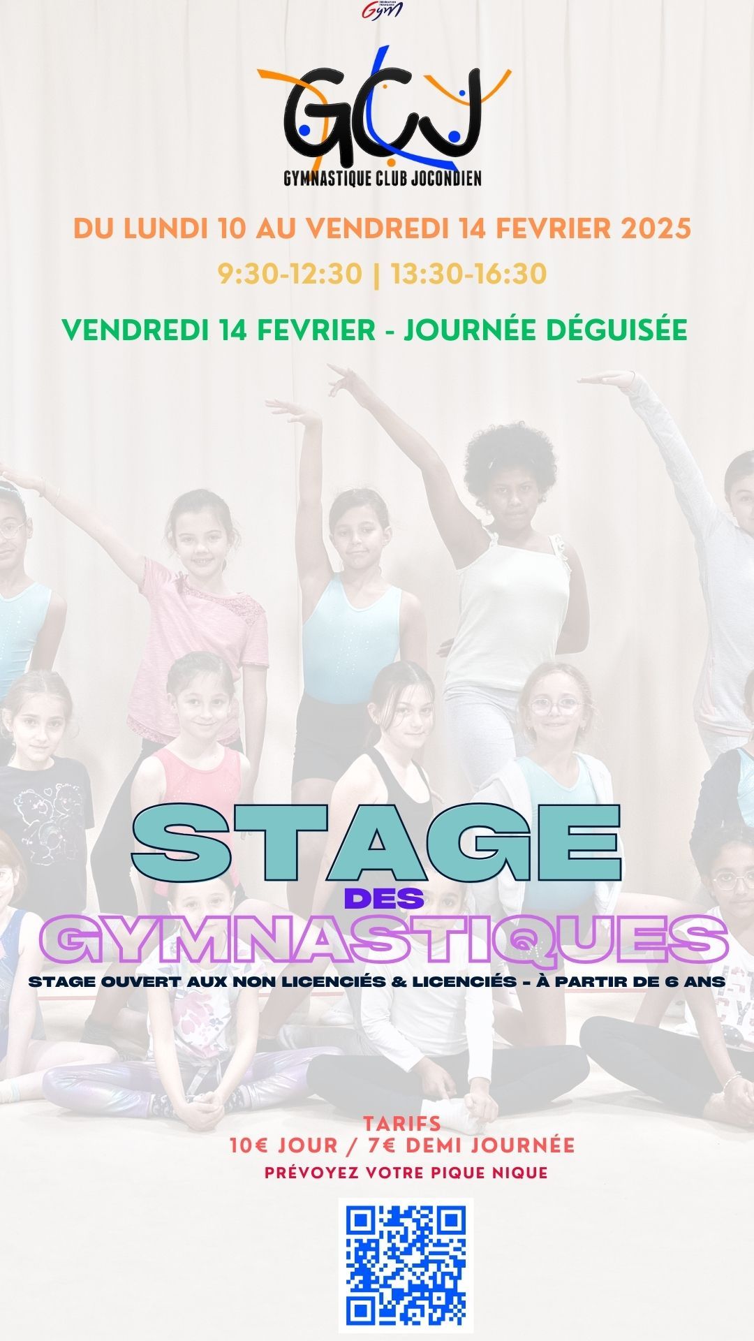 Stage des gymnastiques