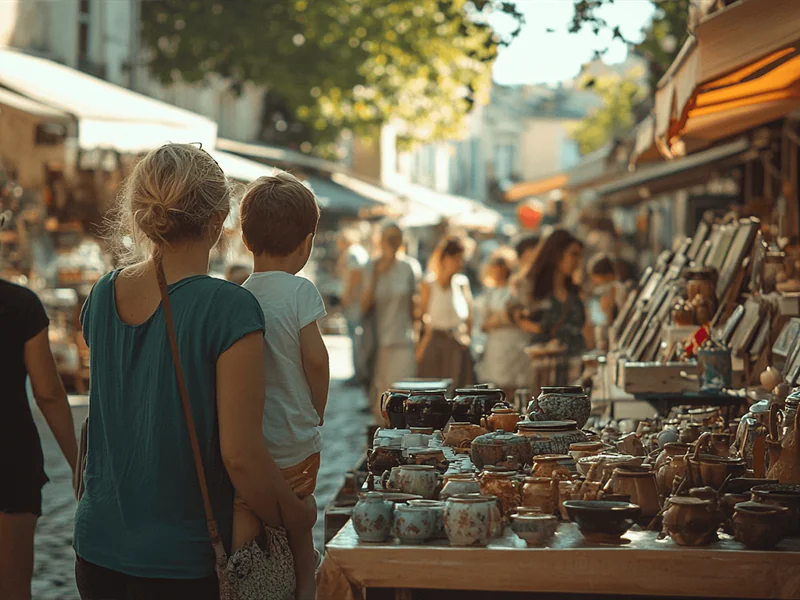 Marché aux puces